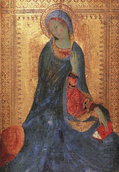 The Virgin of the Annunciation, Simone Martini